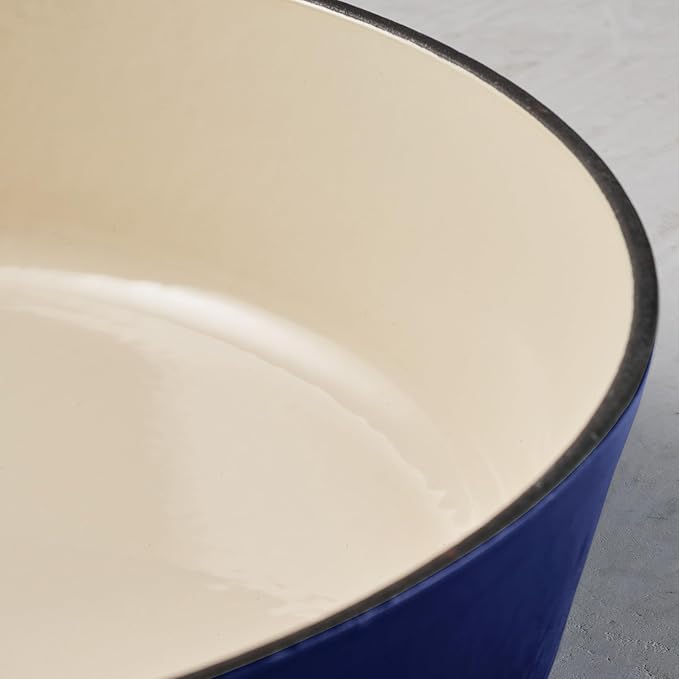Tramontina Bestow Enameled Cast Iron Oval Dutch Oven Pot