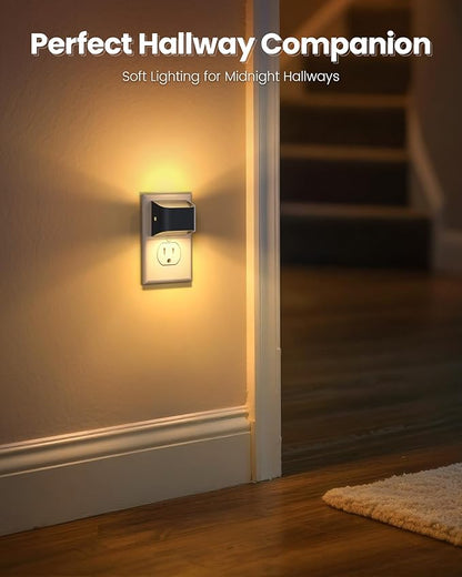 NIORSUN Night Lights Plug Into Wall, Auto Brightness Sensor Night Light