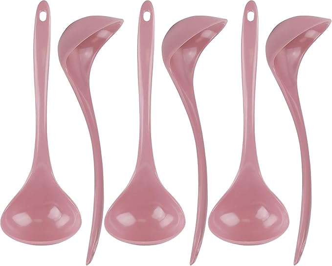 Reston Lloyd Melamine Soup Ladle Kitchen Utensil, Durable BPA-Free Plastic