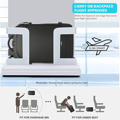 TANGCOLR Vacuum Travel Backpack