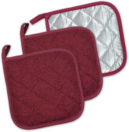 DII Basic Terry Collection Quilted 100% Cotton, 3 Piece