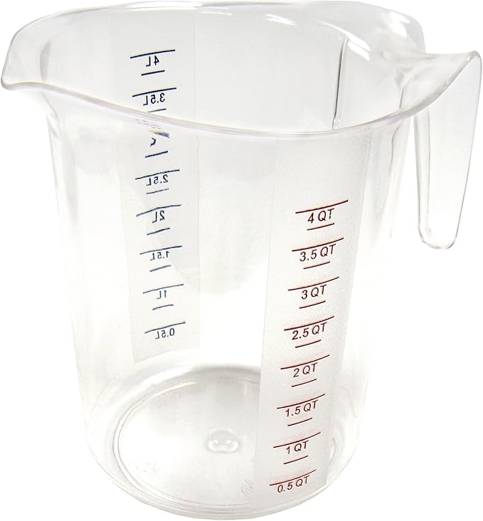 Winco Measuring Cup, Polycarbonate