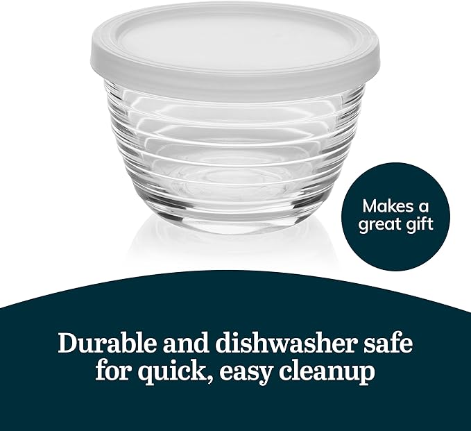 Libbey Small Glass Prep Bowls