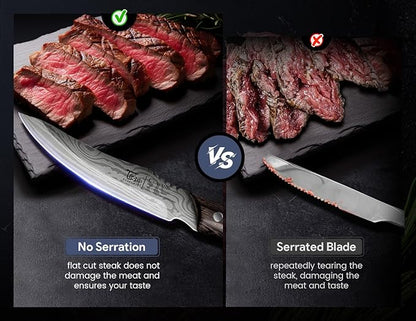 SYOKAMI Steak Knives Set of 6