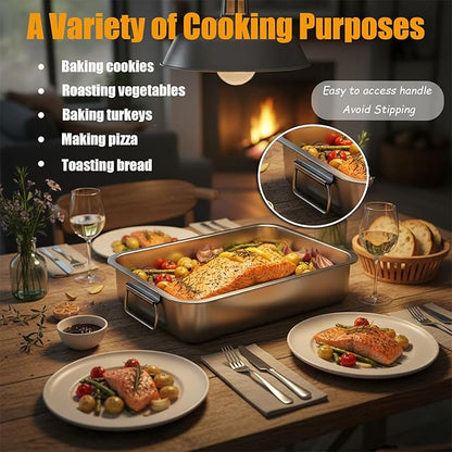 Stainless Steel Roasting Pan