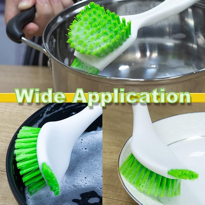 3 Pack Dish Brush, Dish Scrub Brush, Kitchen Scrub Brush