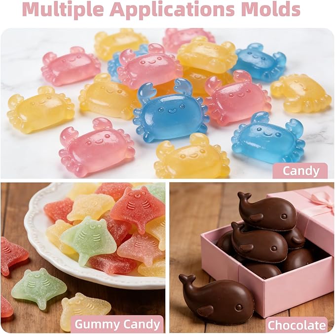 Fu Store Ice Cube Tray Shell Silicone Ice Cube Trays