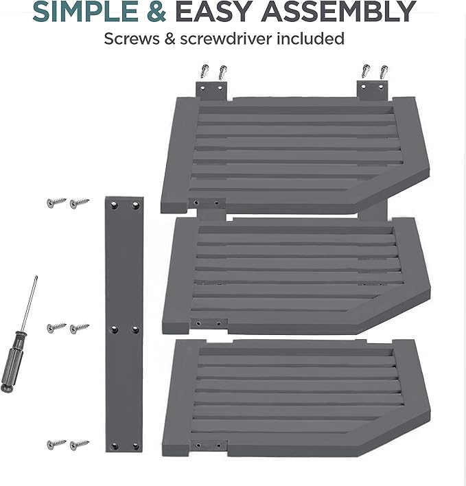 Bambüsi Plate Organizer for Cabinet