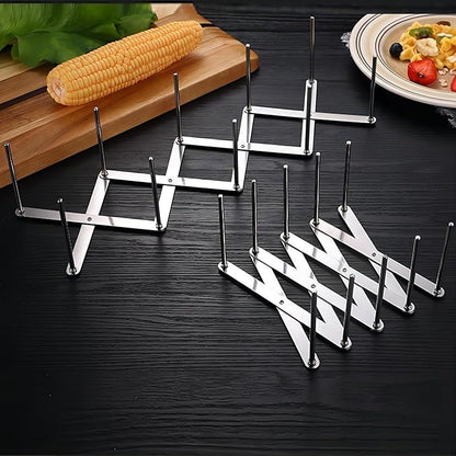 GREATLINK Adjustable Pot Lid Organizers, Dish Rack to Store Houseware, Plate