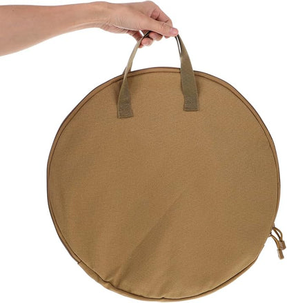 Garneck Outdoor Cast Iron Skillet Storage Bag Portable Frying Pan Pouch for Camp Cooking Convenient Outdoor Cookware Storage and Versatile Carrying Case