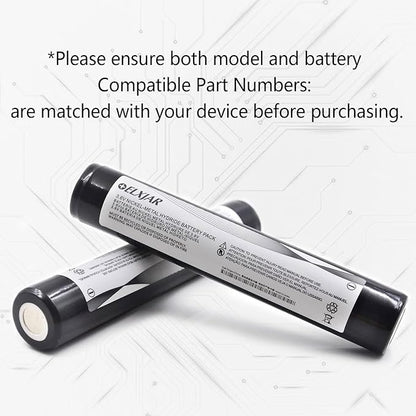 (2-Pack) 3.6V 3000mAh Ni-MH Rechargeable Battery Replacement for Streamlight Stinger DS LED HP XT 75175 75375 PolyStinger Pelican M9 Flashlight