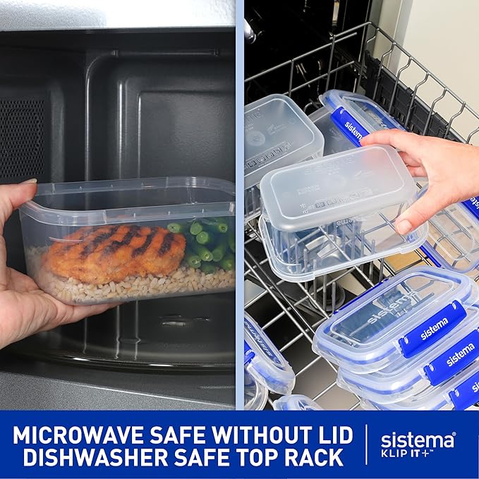 Sistema KLIP IT Large 7L Food Storage Container, Airtight & Stackable,