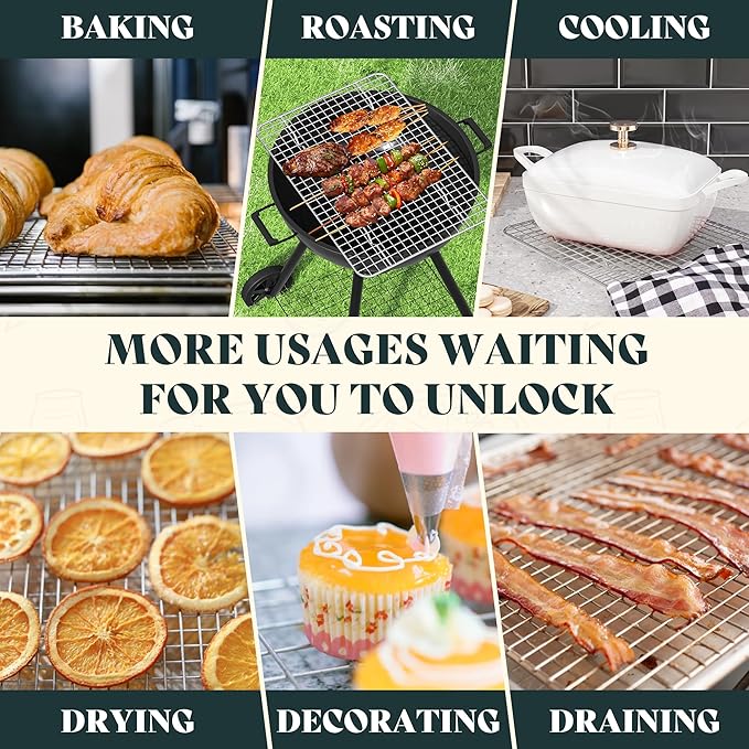 Cooling Racks for Cooking and Baking