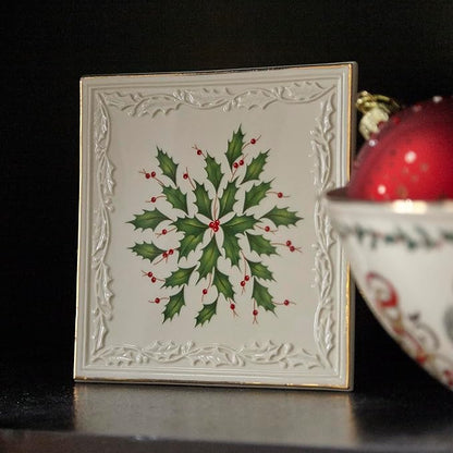Lenox 870020 Hosting The Holidays Trivet, Christmas