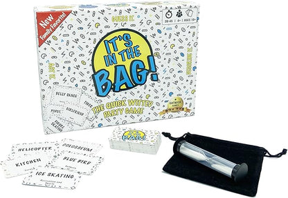 It’s in The Bag - Ultimate Family Game for Game Night, 3 Rounds of Wild Easy Fun! Best Board and Party Games for Adults, Groups, and Kids