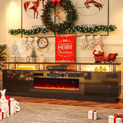 oneinmil Fireplace TV Stand