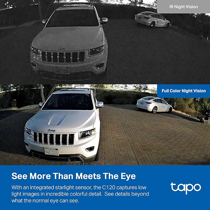 Tapo 2K+ Indoor/Outdoor Wired Security Camera
