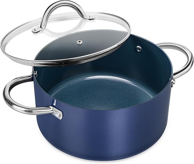 MICHELANGELO Stock Pot with Lid