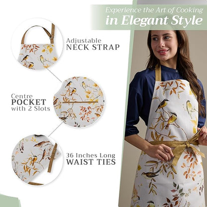 Maison d' Hermine 100% Cotton Apron