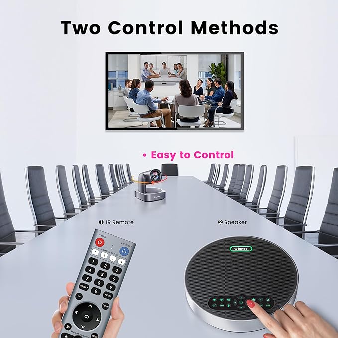 All-in-One PTZ 4K Conference Room Camera System