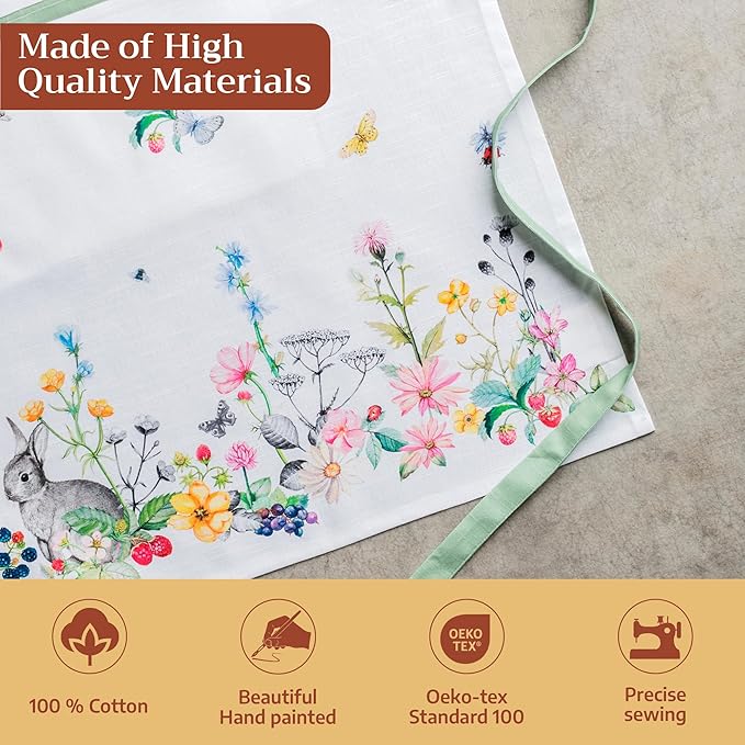 Maison d' Hermine 100% Cotton Apron