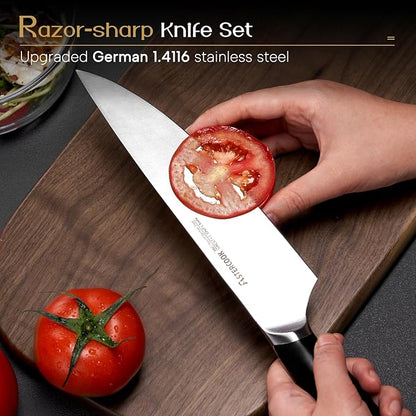 Astercook Knife Set, Kitchen Knives Set