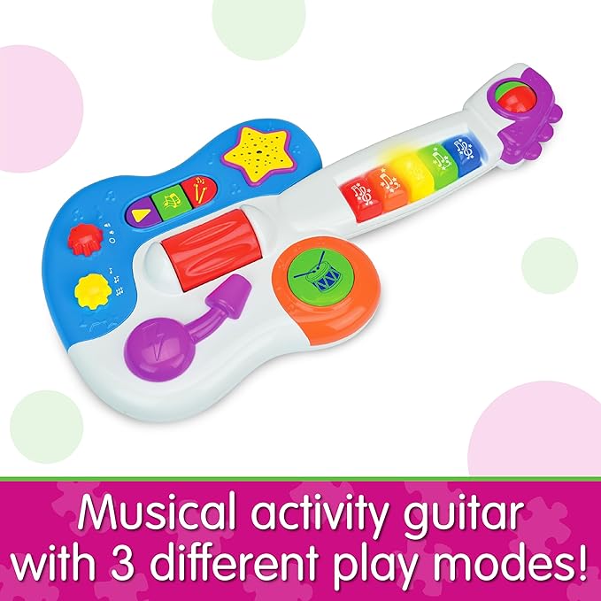 The Learning Journey: Little Rock Star Guitar - Baby & Toddler Toys & Gifts for Boys & Girls Ages 12 months and Up - Award Winning Toy, Multi (157749)