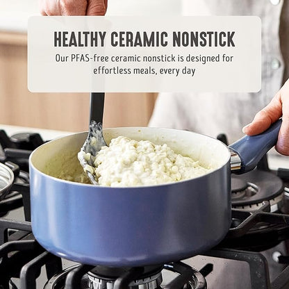 GreenLife 2 Quart Nonstick Saucepan