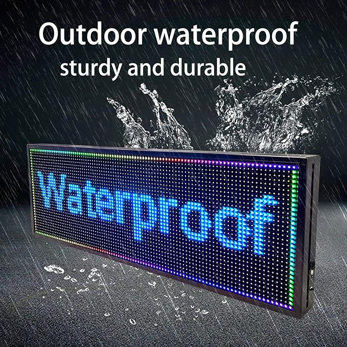 JBS P10 Outdoor Programmable Led Sign Scrolling Store Advertising Indoor Signs