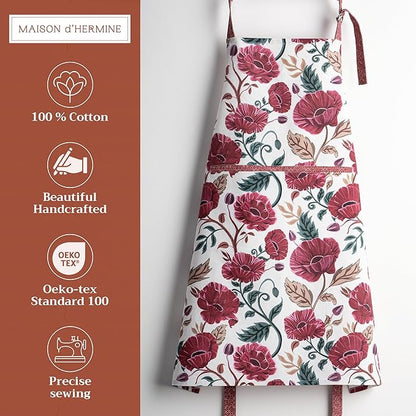 Maison d' Hermine 100% Cotton Apron