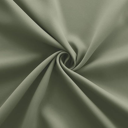 KOUFALL Vintage Curtains Blackout 90 Inch Long