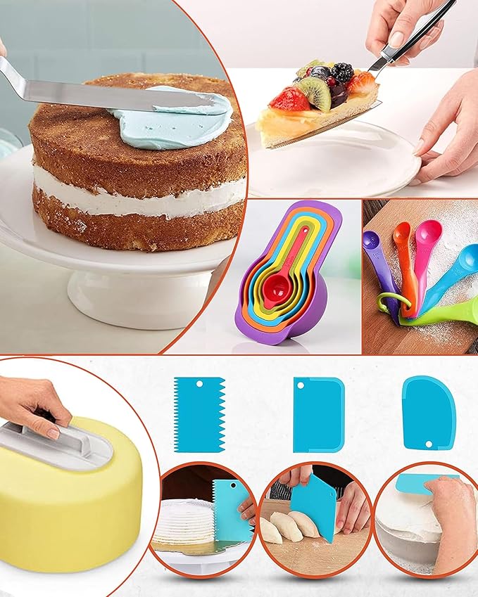 RFAQK 700PCs Cake Decorating Kit