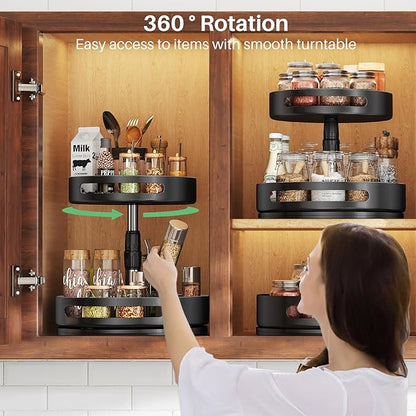 Lazy Susan Organizer Spice Rack
