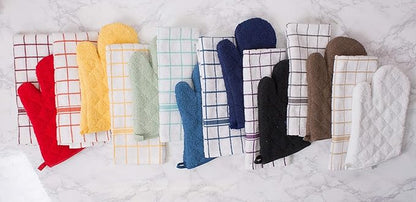 DII Basic Terry Collection Quilted 100% Cotton, 3 Piece