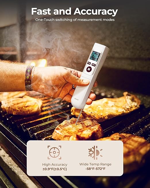 ERICKHILL Infrared Thermometer Gun, Heat Temp Temperature Gun