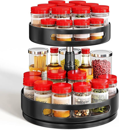 Lazy Susan Organizer Spice Rack