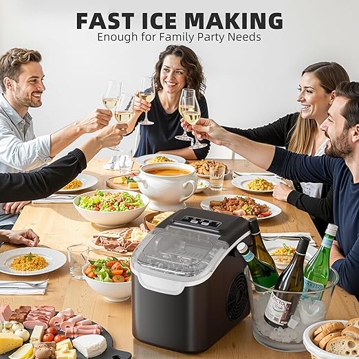 Antarctic Star Countertop Ice Maker, Portable Ice Machine