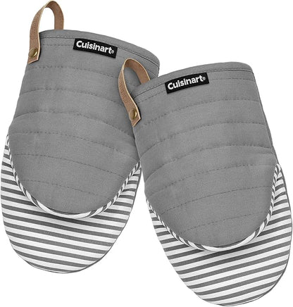 Cuisinart Mini Oven Mitts – 5.5” x 8” Heat-Resistant Kitchen Mitts