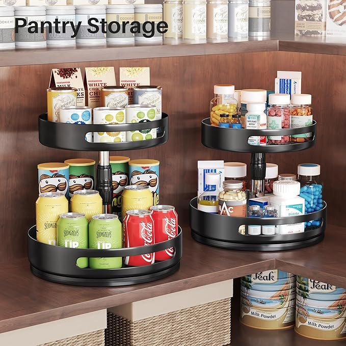 Lazy Susan Organizer Spice Rack