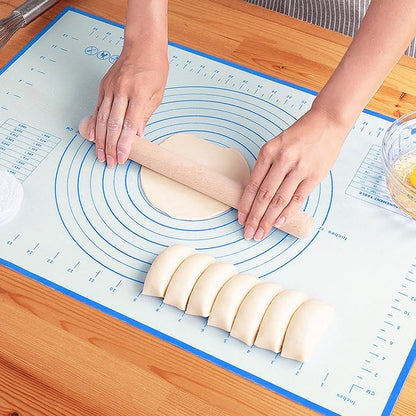 Silicone Baking Mat，Non Stick Rolling Dough