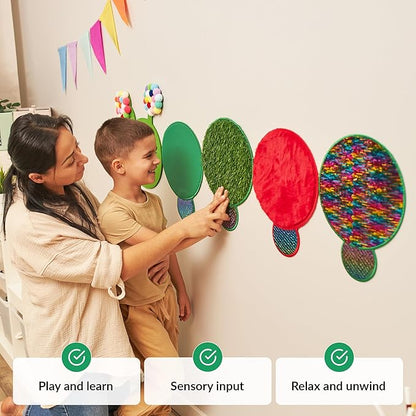 ODOXIA Sensory Wall Panel | Sequin Busy Board