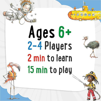 Fun Spot The Word Card Game, for Boys and Girls Who Love Educational Toys and Board Games, for Ages 6,7,8,9