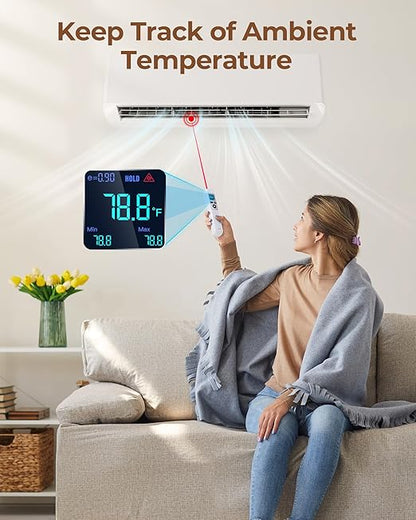 ERICKHILL Infrared Thermometer Gun, Heat Temp Temperature Gun