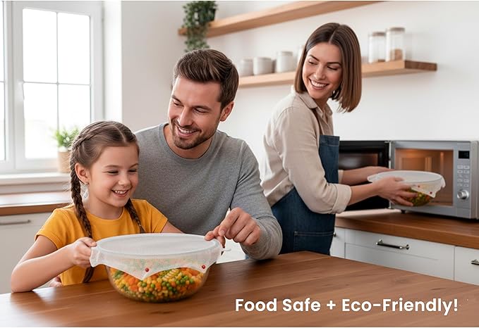 Microwave Spatter Screen, Non-Stick Mesh, Folds Flat, 13 Inch Splatter Guard