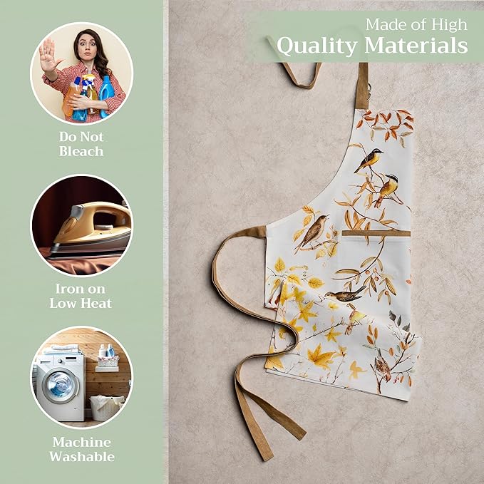 Maison d' Hermine 100% Cotton Apron