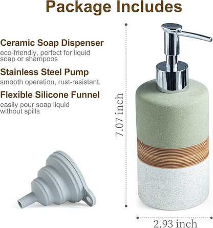 Dish Soap Dispenser for Bathroom, Hand Soap Dispenser