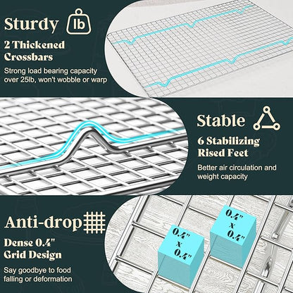 Cooling Racks for Cooking and Baking