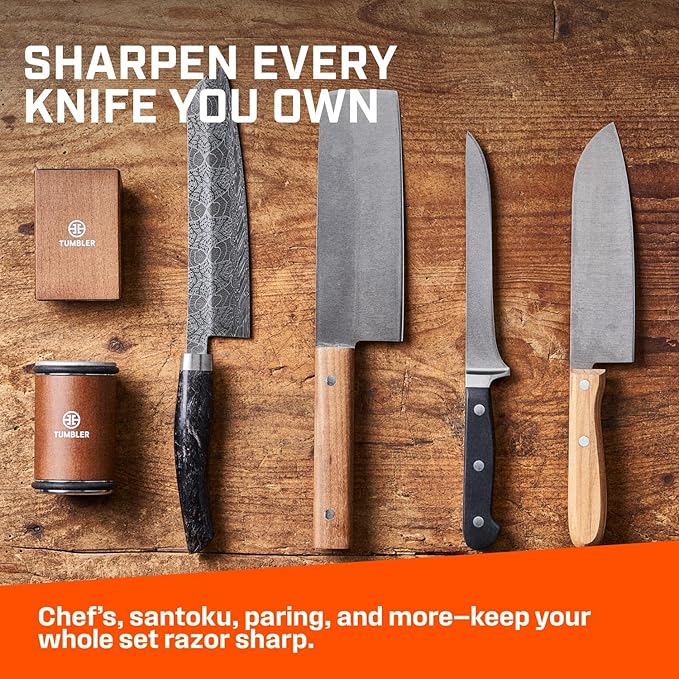 Tumbler Rolling Knife Sharpener Starter Set
