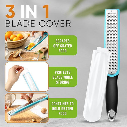 Spring Chef Premium Lemon Zester Grater