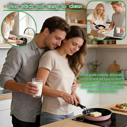 4.7 Inch Mini Skillet, Non-Stick Egg Pan